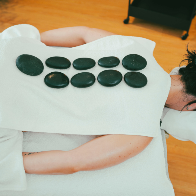 Foto stone massage