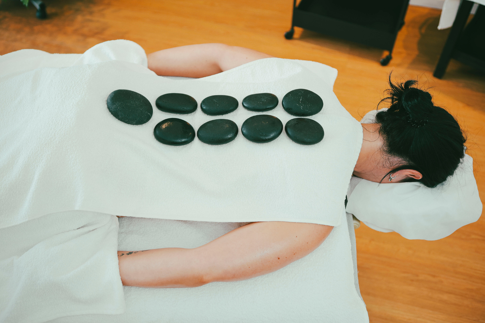 Foto stone massage